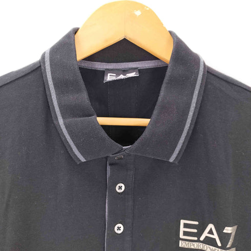 エンポリオアルマーニイーエーセブン EMPORIO ARMANI EA7 フロントロゴ ポロシャツ メンズ XL