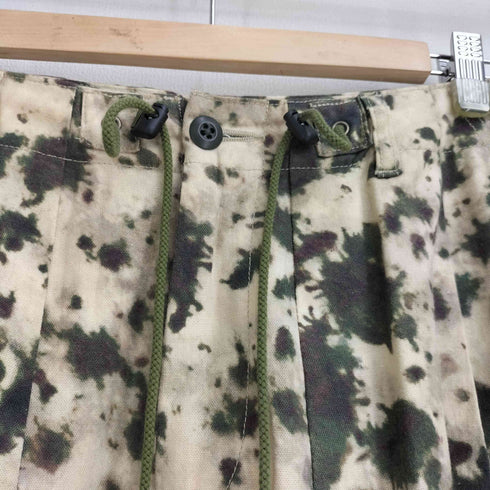 ニードルズ Needles 21ss 別注 H.D. Pant - BDU / C/L Canvas / Pt. コットン/リネン スプラッシュカモ 6ポケット ヒザデルパンツ メンズ 1