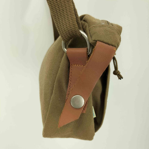 カリマー Karrimor ロゴ刺繍 キャンバス ショルダーバッグ メンズ