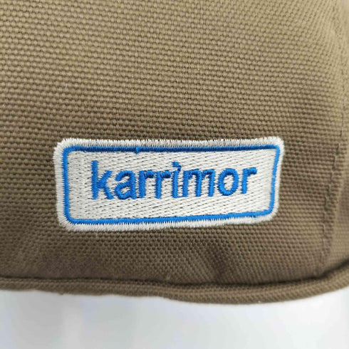 カリマー Karrimor ロゴ刺繍 キャンバス ショルダーバッグ メンズ