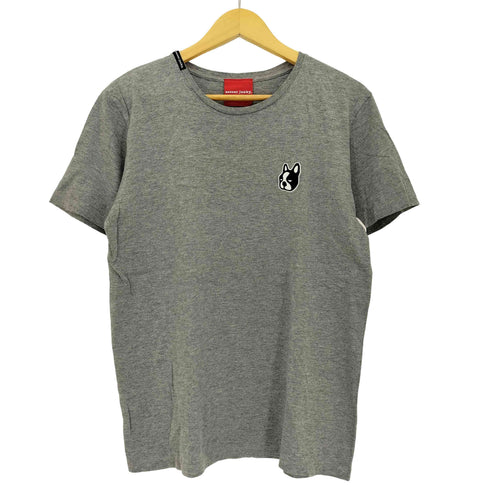 claudio pandiani ワッペン クルーネックTシャツ メンズ