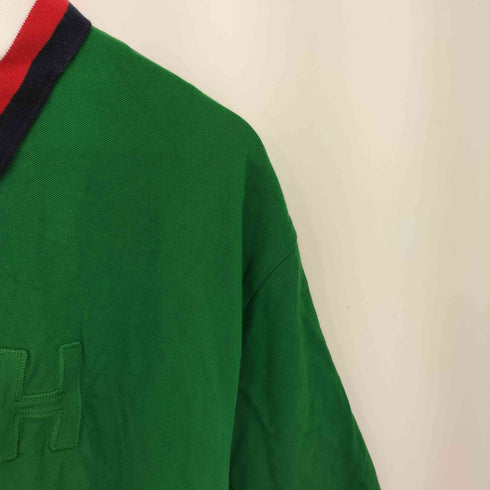 トミーヒルフィガー TOMMY HILFIGER STRETCH ポロシャツ メンズ XXL
