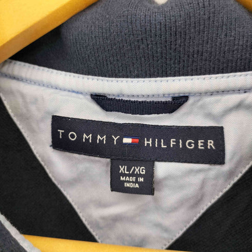 トミーヒルフィガー TOMMY HILFIGER 刺繍ロゴ ポロシャツ メンズ XL