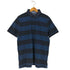 トミーヒルフィガー TOMMY HILFIGER ロゴ刺繍 Slim Fit ボーダーポロシャツ メンズ import:XL