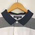 トミーヒルフィガー TOMMY HILFIGER ロゴ刺繍 ボーダー ポロシャツ メンズ import:L