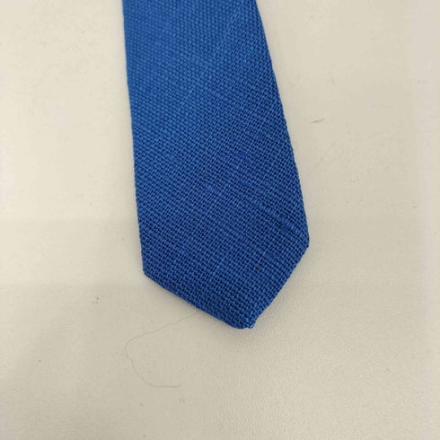 チャップスラルフローレン CHAPS RALPH LAUREN リネン100 刺繍ネクタイ メンズ