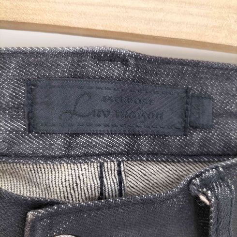 ジャックローズラブメゾン JACK ROSE Luv maison 5ポケット ボタンフライ ブーツカット ブラック デニム Y2K メンズ JPN:44