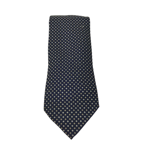 コルネリアーニ Corneliani ドット柄 シルクネクタイ メンズ