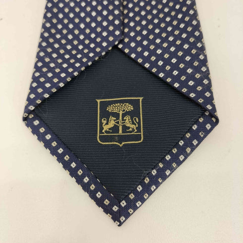 コルネリアーニ Corneliani ドット柄 シルクネクタイ メンズ