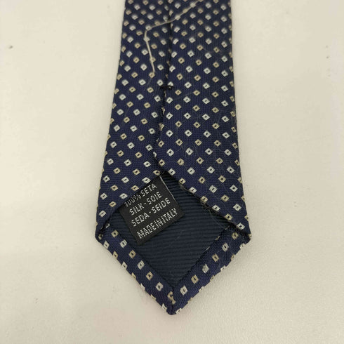 コルネリアーニ Corneliani ドット柄 シルクネクタイ メンズ