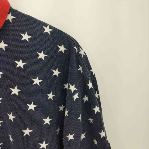 トミーヒルフィガー TOMMY HILFIGER スタープリント ポロシャツ メンズ L