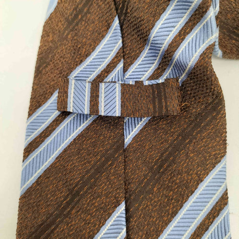 エルメネジルドゼニア Ermenegildo Zegna ストライプ柄 シルクネクタイ メンズ