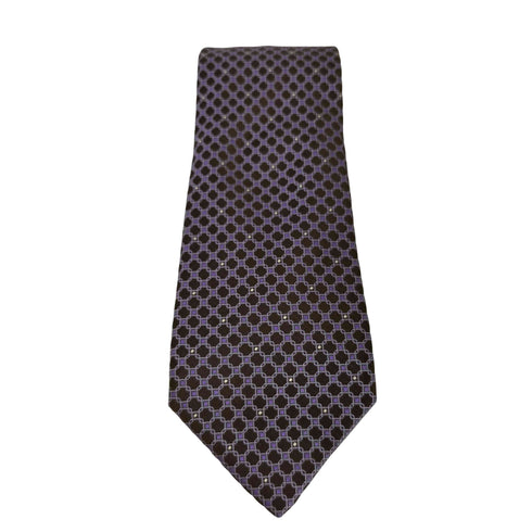 ドーメイル DORMEUIL 総柄 シルクネクタイ メンズ