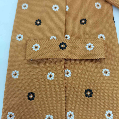 エルメネジルドゼニア Ermenegildo Zegna 花柄 シルクネクタイ メンズ