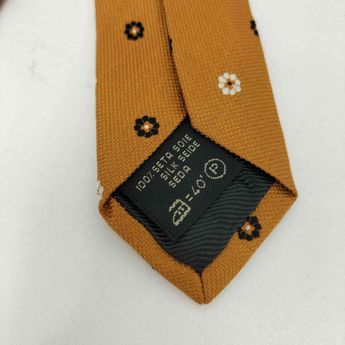 エルメネジルドゼニア Ermenegildo Zegna 花柄 シルクネクタイ メンズ