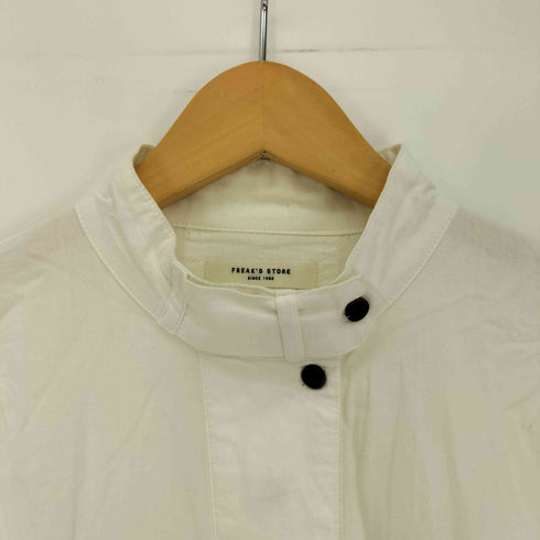 フリークスストア FREAKS STORE 21AW バンドカラー L/S シャツ ワンピース レディース F
