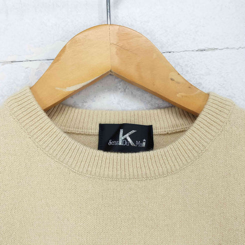 PURE CASHMERE ピュアカシミヤ半袖ニット ニットT レディース