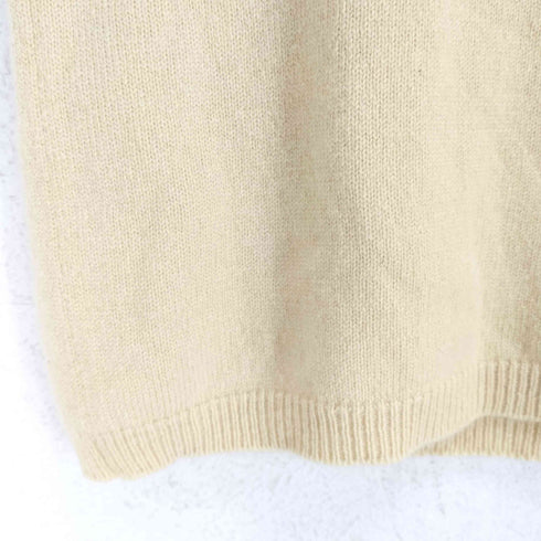 PURE CASHMERE ピュアカシミヤ半袖ニット ニットT レディース