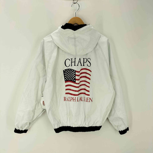 チャップスラルフローレン CHAPS RALPH LAUREN 90s 星条旗 リバーシブル フーデッドブルゾン レディース