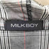 ミルクボーイ MILKBOY チェック 柄 プルオーバー アノラック ジャケット メンズ