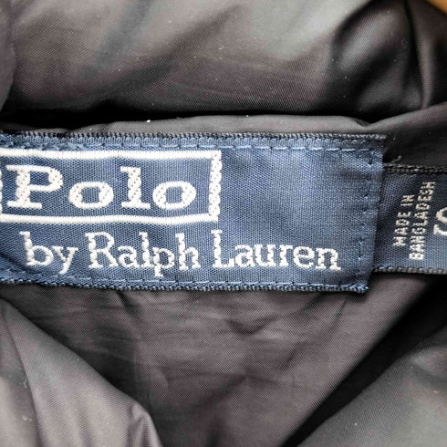 ポロバイラルフローレン Polo by RALPH LAUREN ロゴワッペン 2WAY ドローコード ジップアップ ダウン ジャケット メンズ import:S