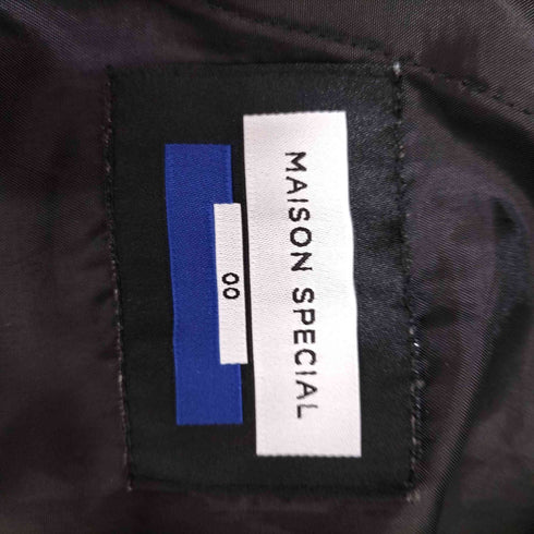 メゾンスペシャル MAISON SPECIAL 22AW ドローコード ノータック センタープレス タイト ストレート パンツ メンズ JPN:0