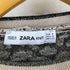 ザラ ZARA レオパード クルーネックニット レディース import:M