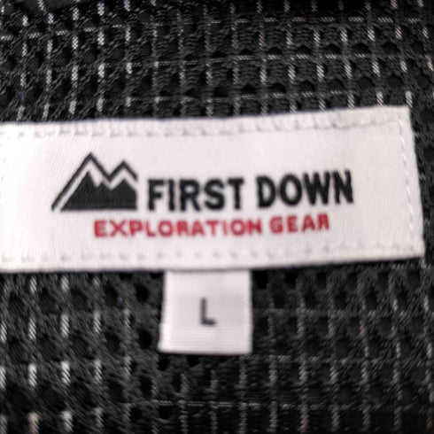 ファーストダウン FIRST DOWN テックオーバーシャツ メンズ JPN:L
