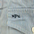 ポロバイラルフローレン Polo by RALPH LAUREN ストライプ マチ付 レギュラーカラーシャツ クレリック メンズ import:M