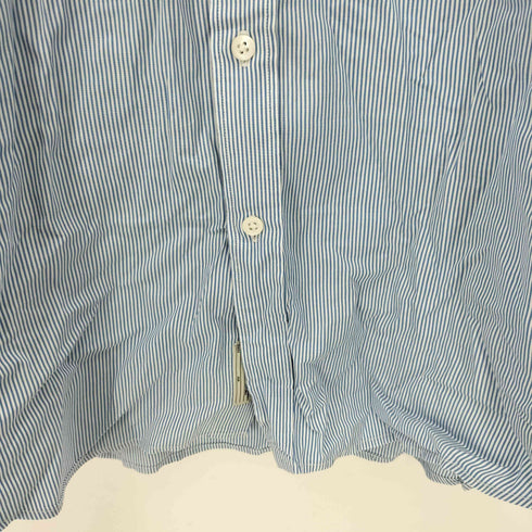 ポロバイラルフローレン Polo by RALPH LAUREN ストライプ マチ付 レギュラーカラーシャツ クレリック メンズ import:M