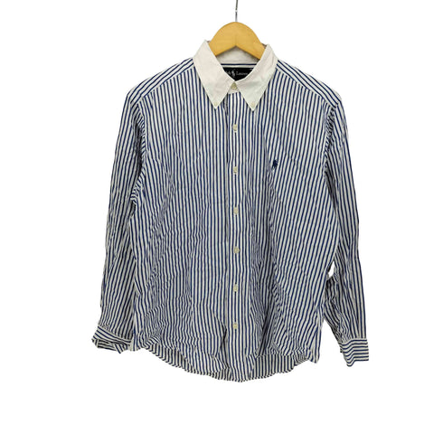 ラルフローレン RALPH LAUREN CLASSIC FIT ポニー刺繍 ボタンダウンシャツ クレリック メンズ import:L