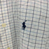 ラルフローレン RALPH LAUREN YARMOUTH ポニー刺繍 ボタンダウン チェックシャツ メンズ 39-82