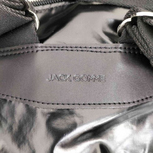 ジャックゴム JACK GOMME 25ss H.P.FRANCE 24AH1924.LVTSPE_LILLE NOIR METAL NACRE メタリック ショルダー バッグパック 2WAYバッグ レディース