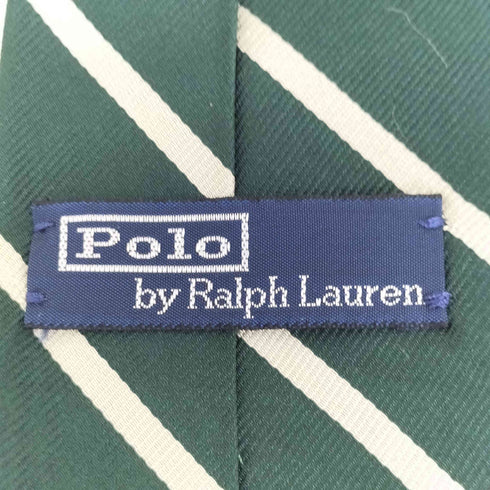 ポロバイラルフローレン Polo by RALPH LAUREN イタリア製 ストライプ シルクネクタイ メンズ
