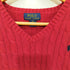 ポロラルフローレン POLO RALPH LAUREN ポニー刺繍 ケーブル編みニットベスト レディース import:M