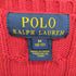 ポロラルフローレン POLO RALPH LAUREN ポニー刺繍 ケーブル編みニットベスト レディース import:M