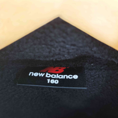 ニューバランス NEW BALANCE サイドライン ロゴプリント フーデッド ベンチコート メンズ 160