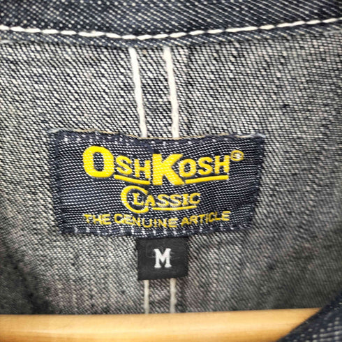 オシュコシュ OSHKOSH ホワイトステッチ デニム カバーオールジャケット メンズ JPN:M
