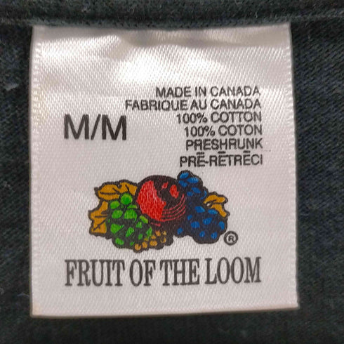 フルーツオブザルーム FRUIT OF THE LOOM カナダ製 シングルステッチ キャラクタープリントTシャツ メンズ JPN:M