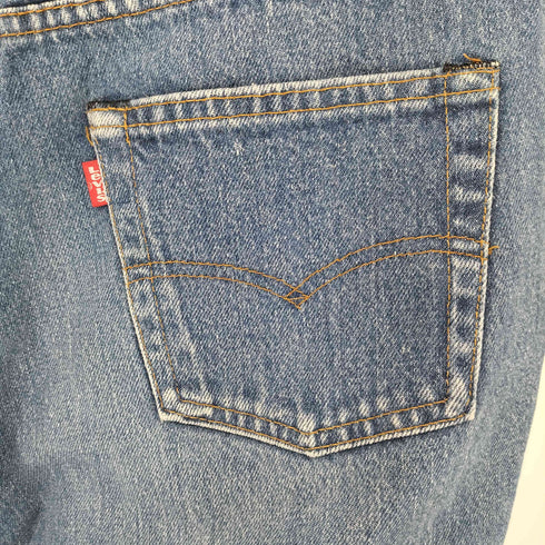 リーバイス Levis 80S ボタン裏525 501 黒カン ボタンフライデニム メンズ W31/L36