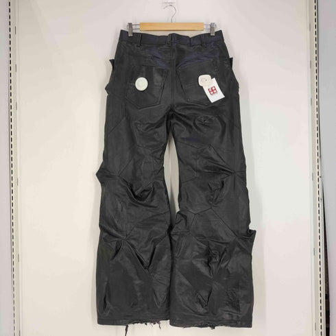ユリウス JULIUS 10oz Coated Wide Denim Trouser Thorn コーティングデニムパンツ メンズ JPN:3