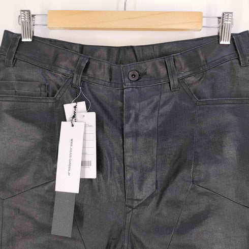 ユリウス JULIUS 10oz Coated Wide Denim Trouser Thorn コーティングデニムパンツ メンズ JPN:3