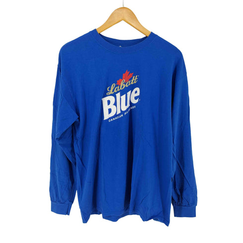 Labatt Blue L/S クルーネックTシャツ メンズ import:L