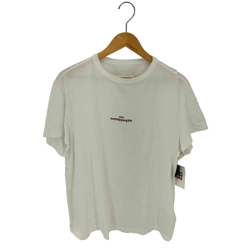 メゾンマルジェラ Maison Margiela 21SS ミニロゴ クルーネック Tシャツ メンズ EUR:48