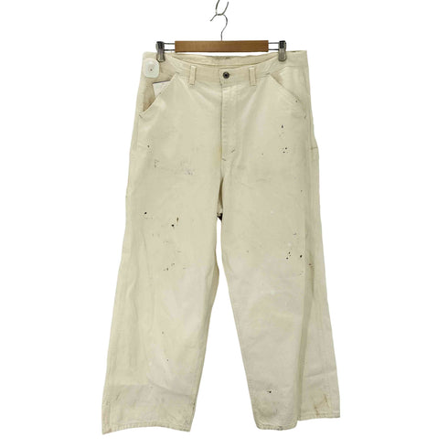 ジャーナルスタンダードホームステッド JOURNAL STANDARD J.S HOMESTEAD J.S.Homestead / アイボリースプラッシュ ペインターパンツ メンズ JPN:L