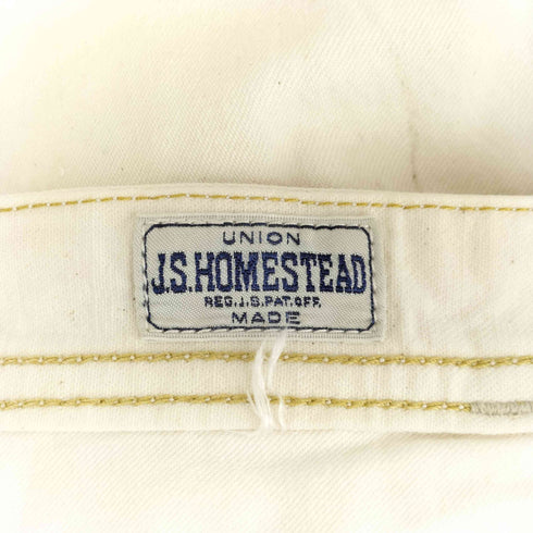 ジャーナルスタンダードホームステッド JOURNAL STANDARD J.S HOMESTEAD J.S.Homestead / アイボリースプラッシュ ペインターパンツ メンズ JPN:L