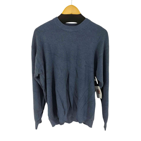 トミーバハマ Tommy Bahama コットンモダール クルーネックニット メンズ import:L