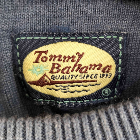 トミーバハマ Tommy Bahama コットンモダール クルーネックニット メンズ import:L