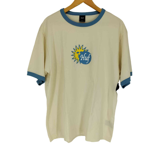 ハフ HUF 25SS TOTAL ECRIPSE RINGER TEE メンズ L