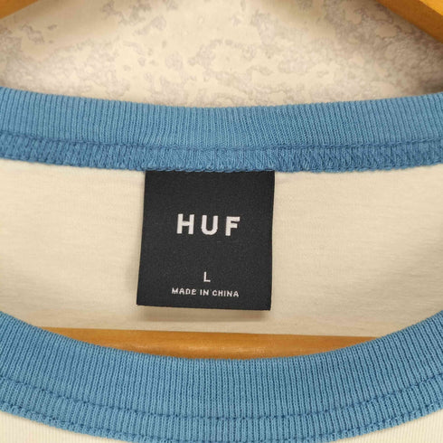 ハフ HUF 25SS TOTAL ECRIPSE RINGER TEE メンズ L